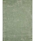 Loomaknoti Breyleigh Carzon Cream/Green EB003 2 ft. X 6 ft. 7 in. Rectangle Rug