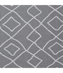 Loomaknoti Breyleigh Calvyn Gray/Cream EB004 9 ft. 10 in. X 12 ft. 10 in. Rectangle Rug