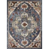 Loomaknoti Alsbrooke Zailorn Blue/Cream EA006 9 ft. 10 in. X 12 ft. 10 in. Rectangle Rug