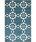 Loomaknoti Tecopa Vensley Blue/White ETR14BWH85 9 ft. 10 in. X 12 ft. 10 in. Rectangle Rug