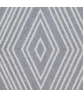 Loomaknoti Kissandrah Bayrend Gray/Cream EKI005 3 ft. 3 in. X 5 ft. 3 in. Rectangle Rug