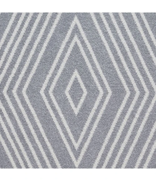 Loomaknoti Kissandrah Bayrend Gray/Cream EKI005 3 ft. 3 in. X 5 ft. 3 in. Rectangle Rug
