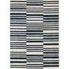 Loomaknoti Tecopa Varonika White/Blue ETR18WBL85 9 ft. 10 in. X 12 ft. 10 in. Rectangle Rug