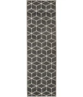 Loomaknoti Tecopa Shamid Gray/White ETR09GRW12 2 ft.  X 6 ft. 7” Rectangle Rug