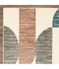 Loomaknoti Tecopa Trayza White/Gray ETR20WG12 2 ft.  X 6 ft. 7” Rectangle Rug