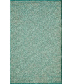 Loomaknoti Breyleigh Carzon Gray/Blue EB003 3 ft. X 5 ft. Rectangle Rug