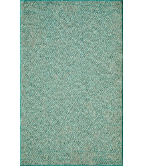 Loomaknoti Breyleigh Carzon Gray/Blue EB003 3 ft. X 5 ft. Rectangle Rug