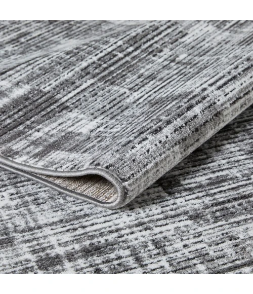 Loomaknoti Aysal Astern Gray/Cream EAY005 3 ft. 3 in. X 5 ft. 3 in. Rectangle Rug