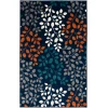 Loomaknoti Tecopa Tiffeni Blue/Gray ETR08BLG65 7 ft. 10 in. X 9 ft. 10 in. Rectangle Rug