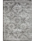 Loomaknoti Rhane Alvezi Gray/Cream ER017 5 ft. 3” X 7 ft. 3” Rectangle Rug