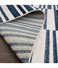 Loomaknoti Tecopa Varonika White/Blue ETR18WBL60 6 ft. 7” X 9 ft. 2” Rectangle Rug