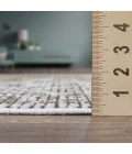Loomaknoti Aysal Alazah Beige/Cream EAY001 4 ft. X 6 ft. Rectangle Rug