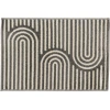 Loomaknoti Tecopa Sedvick Gray/White ETR06GRW20 3 ft. 3 in. X 5 ft. 3 in. Rectangle Rug