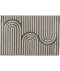 Loomaknoti Tecopa Sedvick Gray/White ETR06GRW20 3 ft. 3” X 5 ft. 3” Rectangle Rug