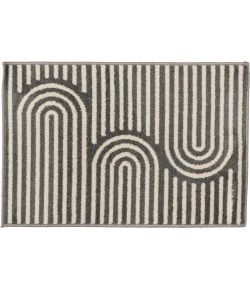 Loomaknoti Tecopa Sedvick Gray/White ETR06GRW50 4 ft. X 6 ft. Rectangle Rug