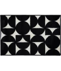 Loomaknoti Tecopa Sevella Black/White ETR07BLW20 3 ft. 3” X 5 ft. 3” Rectangle Rug