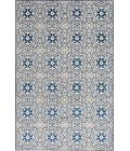 Loomaknoti Tecopa Kidore Blue/White ETR03BWH08 2 ft.  X 3 ft.  Rectangle Rug