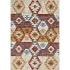 Loomaknoti Alsbrooke Bradin Cream/Orange EA003 5 ft. 3 in. X 7 ft. 3 in. Rectangle Rug