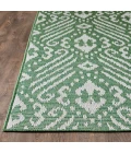 Loomaknoti Breyleigh Calitrah Green/Cream EB005 4 ft. X 6 ft. Rectangle Rug