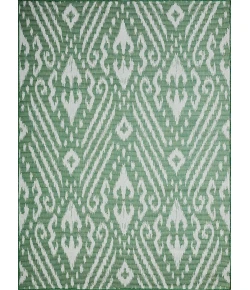 Loomaknoti Breyleigh Calitrah Green/Cream EB005 9 ft. 10 in. X 12 ft. 10 in. Rectangle Rug