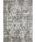 Loomaknoti Rhane Allory Gray/Cream ER014 2 ft.  X 3 ft.  Rectangle Rug