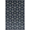 Loomaknoti Tecopa Shamid Blue/White ETR09BWH85 9 ft. 10 in. X 12 ft. 10 in. Rectangle Rug