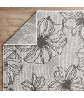 Loomaknoti Breyleigh Cerimia Cream/Gray EB007 5 ft. 3 in. X 7 ft. 3 in. Rectangle Rug