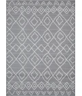 Loomaknoti Breyleigh Calvyn Gray/Cream EB004 3 ft. X 5 ft. Rectangle Rug