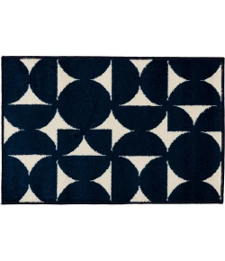 Loomaknoti Tecopa Sevella Blue/White ETR07BWH50 4 ft. X 6 ft. Rectangle Rug