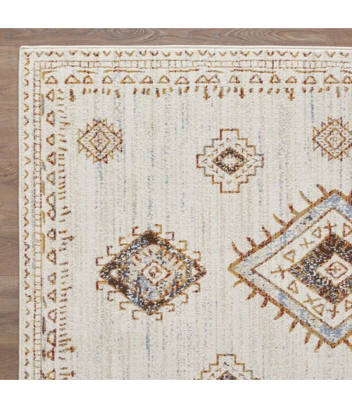 Loomaknoti Alsbrooke Temarnie Cream/Beige EA007 4 ft. X 6 ft. Rectangle Rug