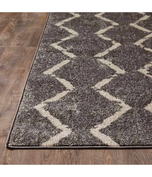 Loomaknoti Kissandrah Brynder Brown/Beige EKI001 2 ft. X 3 ft. Rectangle Rug