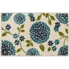 Loomaknoti Tecopa Tenavon Blue/White ETR17BWH50 4 ft. X 6 ft. Rectangle Rug
