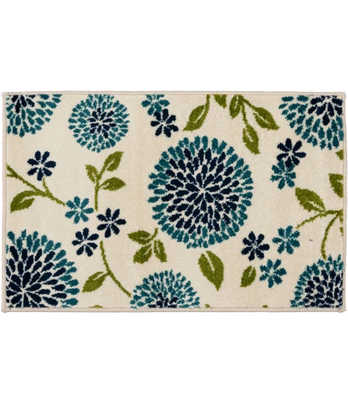 Loomaknoti Tecopa Tenavon Blue/White ETR17BWH08 2 ft.  X 3 ft.  Rectangle Rug