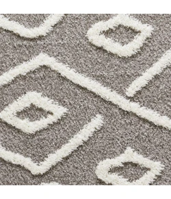 Loomaknoti Vemoa Avonako Gray/Cream EV003 9 ft. 10 in. X 12 ft. 10 in. Rectangle Rug