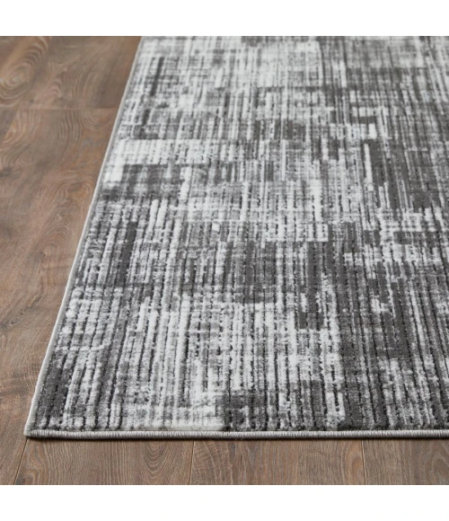 Loomaknoti Aysal Astern Gray/Cream EAY005 3 ft. 3 in. X 5 ft. 3 in. Rectangle Rug