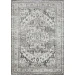 Loomaknoti Rhane Alvner Gray/Cream ER018 5 ft. 3 in. X 7 ft. 3 in. Rectangle Rug