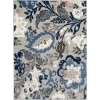 Central Oriental Fontana Pakuna Gy Area Rug 6 ft. 7 in. X 9 ft. 2 in. Rectangle