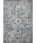 Loomaknoti Kehleigh Osdorn Blue/Cream EK009 2 ft. X 3 ft. Rectangle Rug