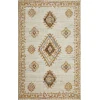 Loomaknoti Alsbrooke Temarnie Cream/Beige EA007 3 ft. 3 in. X 5 ft. 3 in. Rectangle Rug