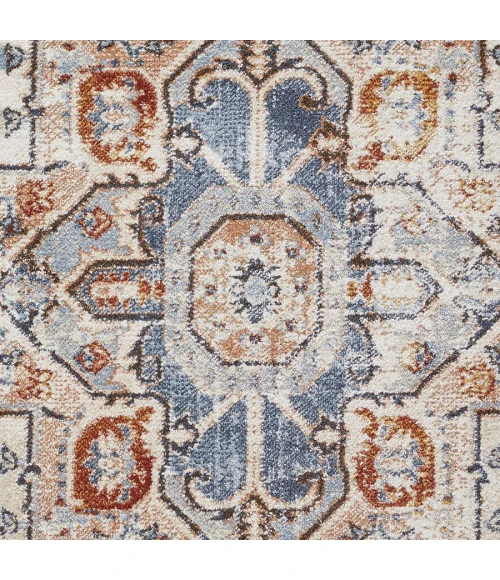 Loomaknoti Alsbrooke Obinda Cream/Beige EA009 9 ft. 10 in. X 12 ft. 10 in. Rectangle Rug