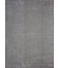 Loomaknoti Breyleigh Carzon Cream/Gray EB003 6 ft. 7 in. X 9 ft. 2 in. Rectangle Rug