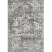 Loomaknoti Rhane Alemern Gray/Cream ER019 5 ft. 3 in. X 7 ft. 3 in. Rectangle Rug