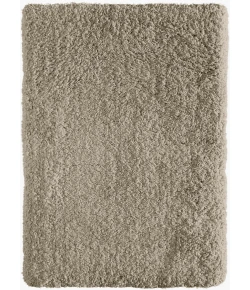 Central Oriental Alpaca Shag Mocha Area Rug 5 ft. X 7 ft. 6 Rectangle