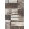 Central Oriental Structures Cloud/parchment Abstract 7ft.10in. x 9ft.10in. Rect. Rug