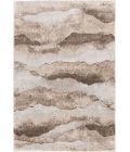 Central Oriental Structures Mink/Java Abstract 7ft.10in. x 9ft.10in. Rect. Rug