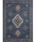 Loomaknoti Alsbrooke Temarnie Blue/Cream EA007 7 ft. 10 in. X 9 ft. 10 in. Rectangle Rug