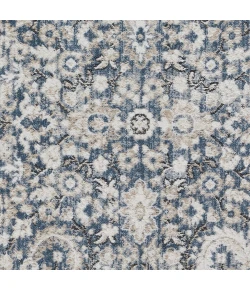 Loomaknoti Kehleigh Otindas Blue/Cream EK010 5 ft. 3 in. X 7 ft. 3 in. Rectangle Rug