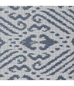 Loomaknoti Breyleigh Calitrah Cream/Blue EB005 9 ft. 10 in. X 12 ft. 10 in. Rectangle Rug