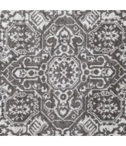 Loomaknoti Rhane Valeina Gray/Cream ER004 2 ft. X 6 ft. 7 in. Rectangle Rug