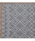 Loomaknoti Breyleigh Calvyn Gray/Cream EB004 3 ft. X 5 ft. Rectangle Rug
